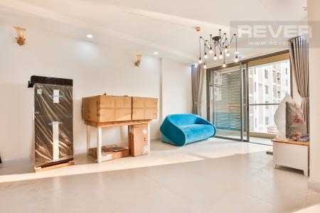 Phòng Khách Căn hộ The Gold View 1 phòng ngủ tầng thấp A3 view hồ bơi