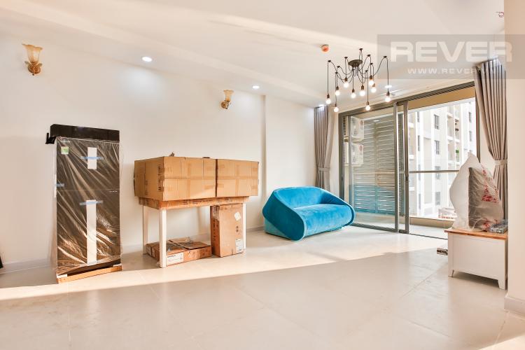 Phòng Khách Căn hộ The Gold View 1 phòng ngủ tầng thấp A3 view hồ bơi