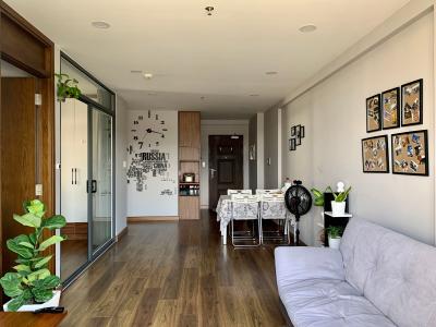 Phòng khách căn hộ SCENIC VALLEY Bán căn hộ Scenic Valley 2PN, tầng thấp, sổ hồng, nội thất cơ bản