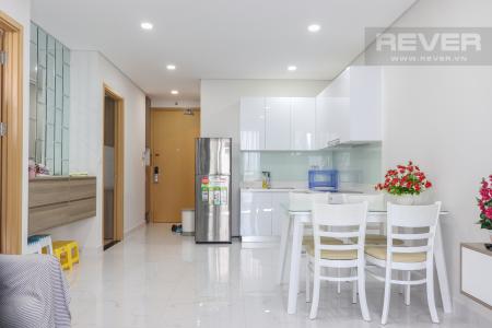 Phòng Khách & Bếp Bán căn hộ An Gia Riverside 2PN, tầng thấp, diện tích 66m2, đầy đủ nội thất