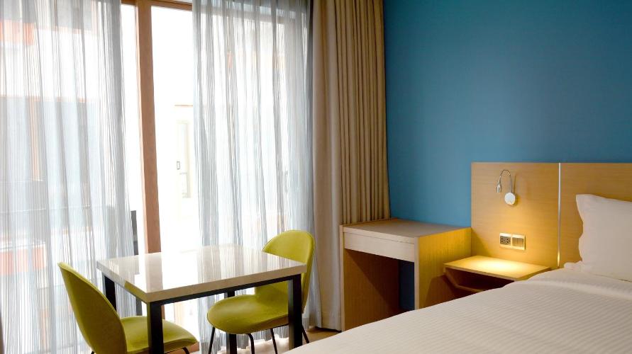 Nội thất căn hộ dịch vụ Căn hộ dịch vụ Kim Residence đầy đủ nội thất, view thoáng mát.