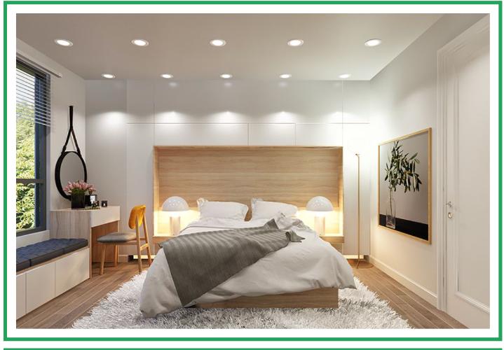 Phối cảnh căn hộ Topaz Elite Căn hộ Topaz Elite ban công hướng Bắc