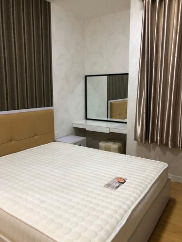 phòng ngủ căn hộ sunrise city Căn hộ Sunrise City tầng cao, hướng Đông Nam, đầy đủ nội thất.