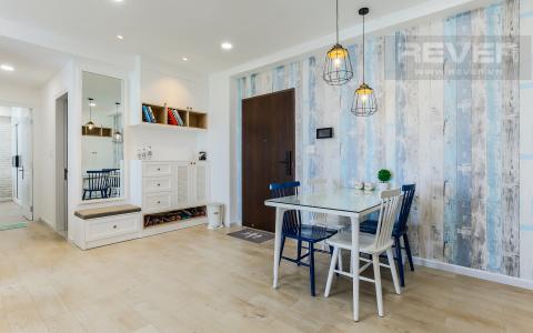 Bàn Ăn Căn hộ Happy Residence 2 phòng ngủ tầng trung tháp B nội thất đầy đủ