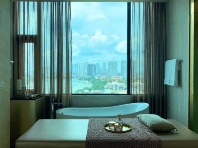 căn hộ D'Edge Thảo Điền Cho thuê căn hộ góc 3 phòng ngủ D'Edge Thảo Điền, nội thất cơ bản