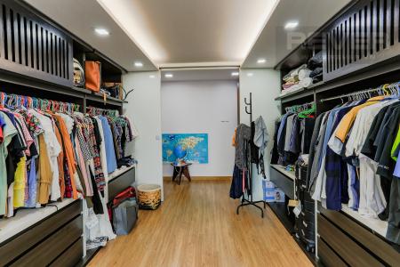 Phòng Thay Đồ Tầng 1 Bán duplex sân vườn Phú Hoàng Anh 3PN, tầng cao, tháp B, đầy đủ nội thất, view thoáng