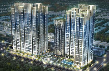 Phối cảnh khu căn hộ CITIALTO Bán căn hộ CitiAlto 2PN, tầng 15, đầy đủ nội thất, chưa bàn giao