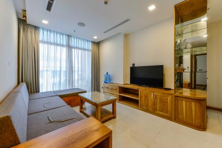 Căn hộ Vinhomes Central Park tầng cao tòa Park 6, 2 phòng ngủ, full nội thất
