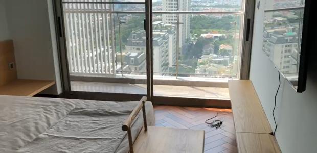 View phòng ngủ căn hộ Phú Mỹ Hưng Midtown Căn hộ Phú Mỹ Hưng Midtown tầng cao, nội thất đầy đủ