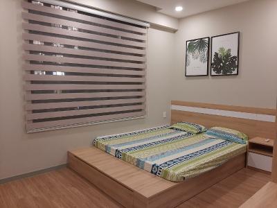 Phòng ngủ căn hộ The Gold View Bán căn hộ đầy đủ nội thất, view nội khu The Gold View