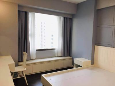 Phòng ngủ căn hộ Saigon South Residence Cho thuê căn hộ tầng cao Saigon South Residence, view hồ bơi nội khu thoáng mát, vị trí giáp Quận 7.