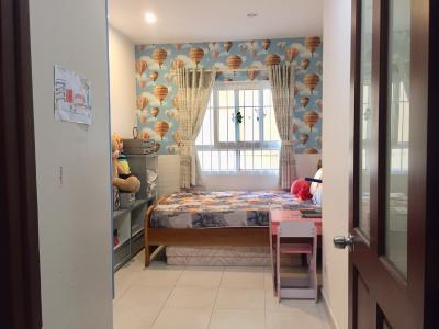 Phòng ngủ chung cư Phúc Yên, Tân Bình Căn hộ chung cư Phúc Yên hướng Đông Bắc, nội thất đầy đủ.