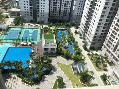 view từ căn hộ Saigon South Residence Bán căn hộ Saigon South Residence tầng cao, đầy đủ nội thất.