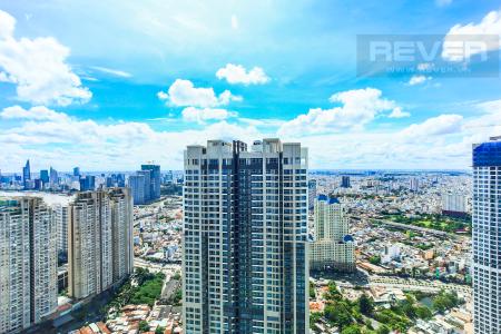 View Căn góc Vinhomes Central Park 2 phòng ngủ tầng cao Park 6