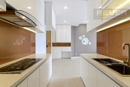 Bếp căn hộ DIAMOND ISLAND - ĐẢO KIM CƯƠNG Cho thuê căn hộ Diamond Island - Đảo Kim Cương 1PN, tầng thấp, đầy đủ nội thất, view hồ bơi