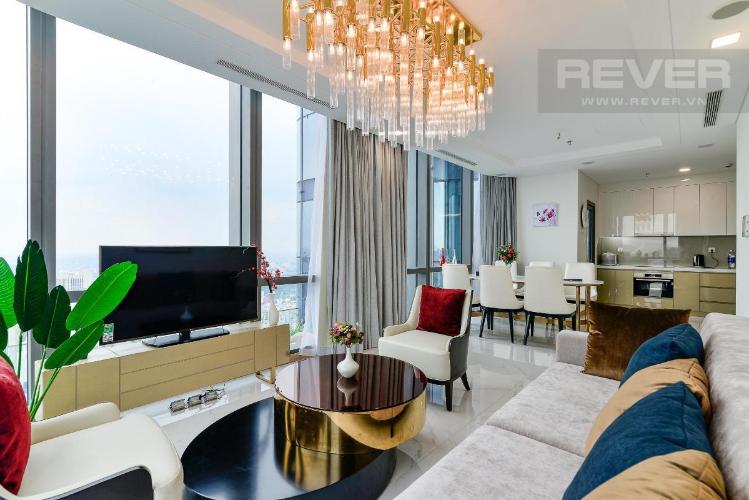 03 Bán hoặc cho thuê căn hộ Vinhomes Central Park 4PN, tháp Landmark 81, diện tích 164m2, đầy đủ nội thất, căn góc view thoáng