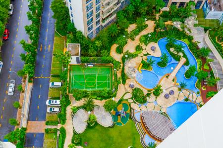 View 3 Căn góc Estella Heights 3 phòng ngủ tầng cao hướng Bắc tòa T1