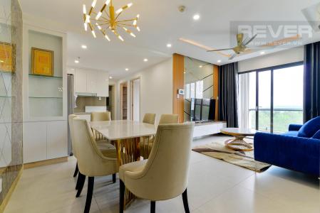 Phòng khách căn hộ NEW CITY THỦ THIÊM Bán hoặc cho thuê căn hộ 3 phòng ngủ New City Thủ Thiêm, tháp Bali, đầy đủ nội thất, view đại lộ Mai Chí Thọ