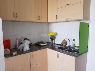 Phòng bếp căn hộ Lotus Apartment Căn hộ Lotus Apartment cửa hướng Tây, ban công hướng Nam đón gió.