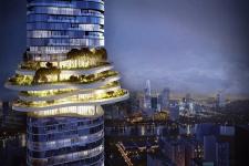 Empire 88 Tower: Thiên nhiên hoà quyện giữa lưng chừng mây