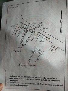 Bản vẽ chi tiết Nhà phố 103 đường số 1, P.04, Gò Vấp Nhà phố Gò Vấp hướng Bắc diện tích 60m2, khu dân cư an ninh.