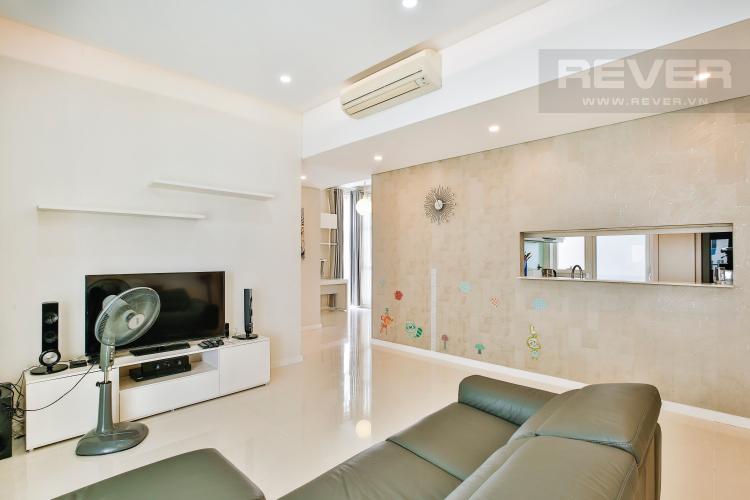 Phòng Khách Căn hộ The Estella Residence 2 phòng ngủ tầng thấp 4A nội thất đầy đủ