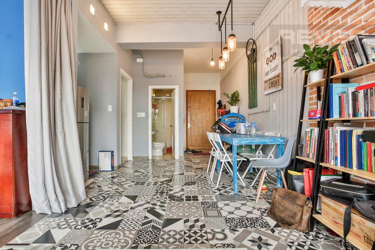 Phòng Khách Căn hộ CBD Premium Home tầng thấp, 2 phòng ngủ, view về Quận 1