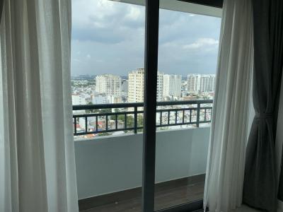 Ban công căn hộ 4S RIVERSIDE BÌNH TRIỆU Bán căn hộ 4S Riverside Garden Bình Triệu 3PN, tầng 17, diện tích 330m2, đầy đủ nội thất cao cấp