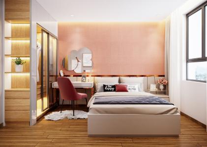 Nhà mẫu Picity High Park, Quận 12 Căn hộ tầng trung Picity High Park ban công hướng Đông Bắc