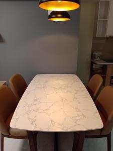 Không gian nhà bếp căn hộ Saigon South Residence Căn hộ Saigon South Residences tầng thấp, đầy đủ nội thất