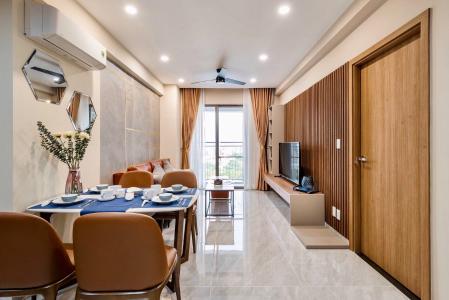 Phòng khách căn hộ Saigon South Residence Cho thuê căn hộ Saigon South Residence 2 phòng ngủ tầng trung, diện tích 74.34m2