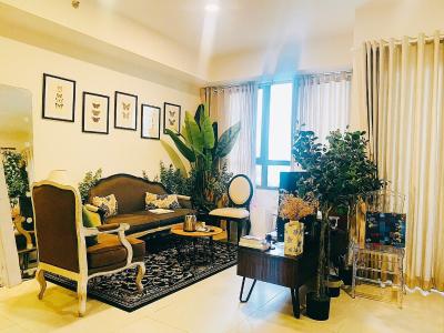 Phòng khách căn hộ Masteri Thảo Điền Căn hộ Masteri Thảo Điền view sông, đầy đủ nội thất.