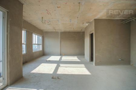 Chụp ngang căn hộ SUNRISE RIVERSIDE bàn giao thô Bán căn hộ Sunrise Riverside 2PN, diện tích 70m2, bàn giao thô, view sông và đường Nguyễn Hữu Thọ