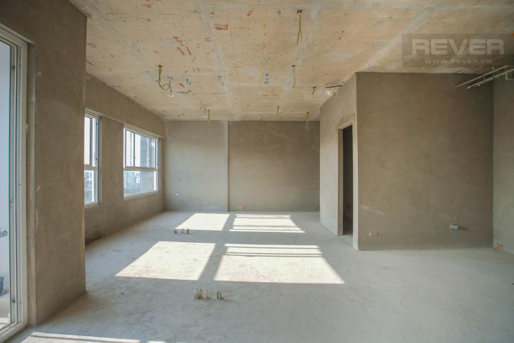 Chụp ngang căn hộ SUNRISE RIVERSIDE bàn giao thô Bán căn hộ Sunrise Riverside 2PN, diện tích 70m2, bàn giao thô, view sông và đường Nguyễn Hữu Thọ