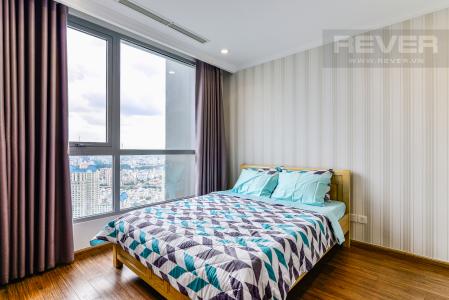 Phòng Ngủ 2 Căn hộ Vinhomes Central Park 3 phòng ngủ tầng cao L2 hướng Tây Nam