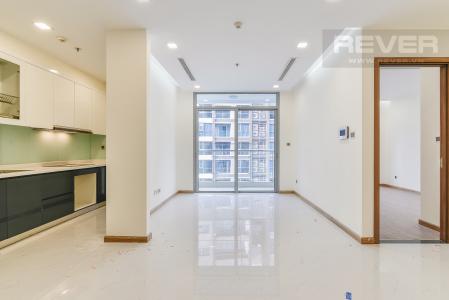 Phòng Khách Căn hộ Vinhomes Central 2 phòng ngủ tầng cao P3 view sông