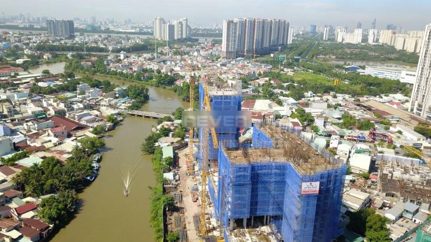 D'Lusso, Quận 8 Căn hộ D'Lusso Block B tầng 12 view thoáng mát, không nội thất.