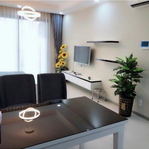 Nội thất căn hộ The Gold View Căn hộ tầng cao The Gold View 2 phòng ngủ, ban công hướng Tây Bắc.