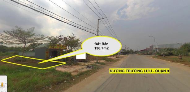 Đất nền Quận 9 Bán đất nền đường Trường Lưu, Quận 9, hướng Đông Bắc, gần chợ Long Trường