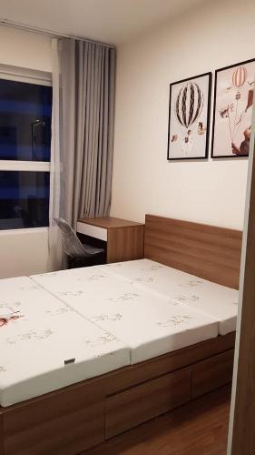 Phòng ngủ căn hộ Sunrise Riverside Cho thuê căn hộ tầng cao, nội thất cơ bản, view hồ bơi Sunrise Riverside.