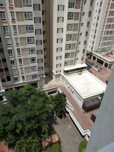 View từ  căn hộ Sky Garden Căn hộ Sky Garden đầy đủ nội thất, view thành phố thoáng mát.