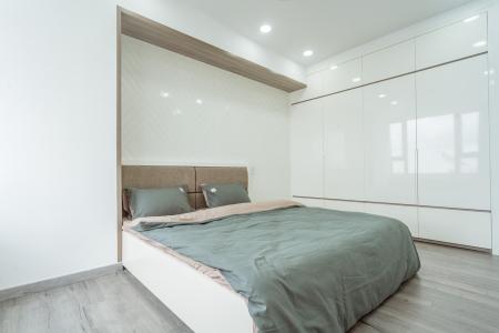 Phòng ngủ căn hộ Saigon South Residence Cho thuê căn hộ 3PN, diện tích 104m2, đầy đủ nội thất, view nội khu toàn cảnh dự án Saigon South Residence.