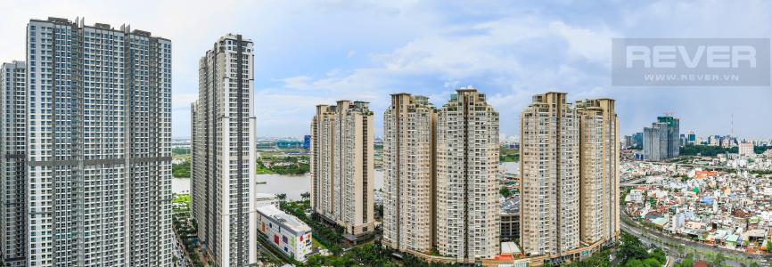 View Căn góc Vinhomes Central Park tầng cao Central 3 view sông