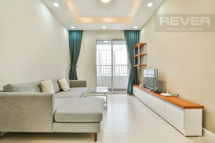 Phòng Khách Căn hộ Lexington 2 phòng ngủ tầng cao LA view nội khu