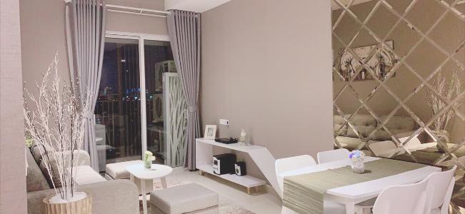 Phòng khách Căn hộ Sunrise City Cho thuê căn hộ Sunrise City tầng 28, diện tích 153m2, view nhìn thông thoáng, mát mẻ