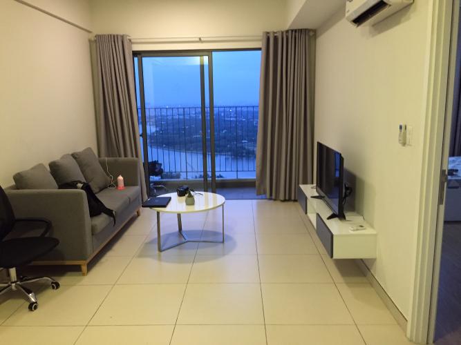 Phòng khách căn hộ Masteri Thảo Điền Cho thuê căn hộ view sông, nội thất đầy đủ Masteri Thảo Điền