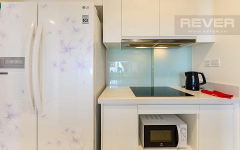 bếp Căn hộ Vinhomes Central Park tầng cao Central 2 view sông