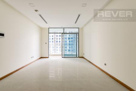 Phòng khách Căn góc Vinhomes Central Park 3 phòng ngủ tầng cao Park 5