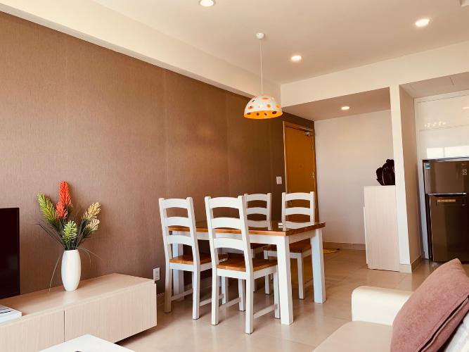 Bàn ăn Masteri Thảo Điền Quận 2 Căn hộ Masteri Thảo Điền tầng cao, ban công hướng Bắc.