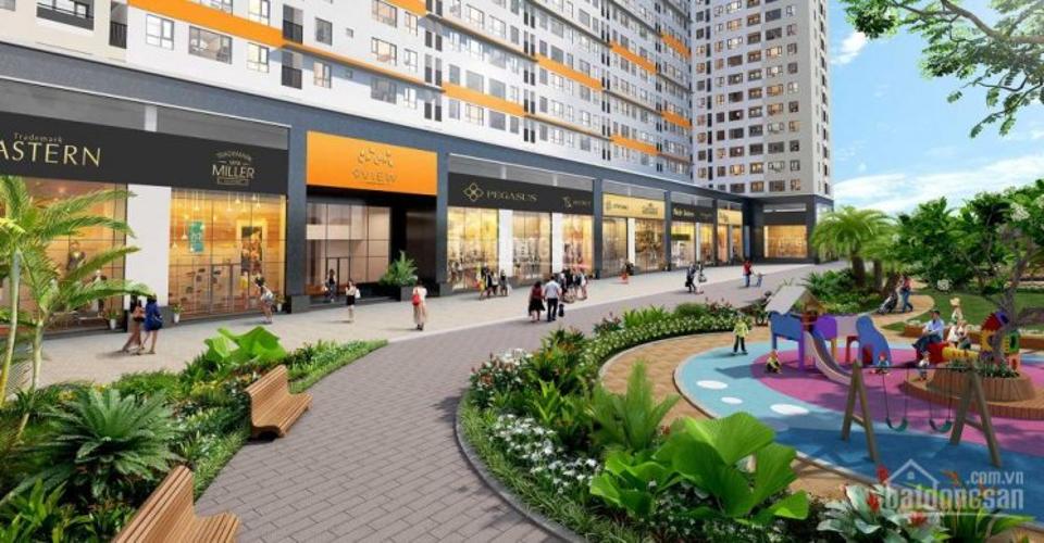 khu ShopHouse và Công viên Moonlight Boulevard Shop-house Moonlight Boulevard diện tích tổng 164m2, mặt bằng sáng.